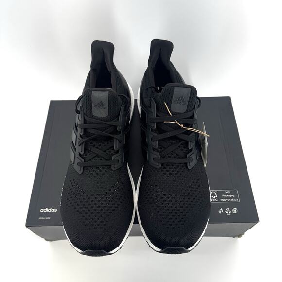 adidas Ultraboost 1.0 Core Black Beam Green HQ4201 Men\'s Size 14 main image 12